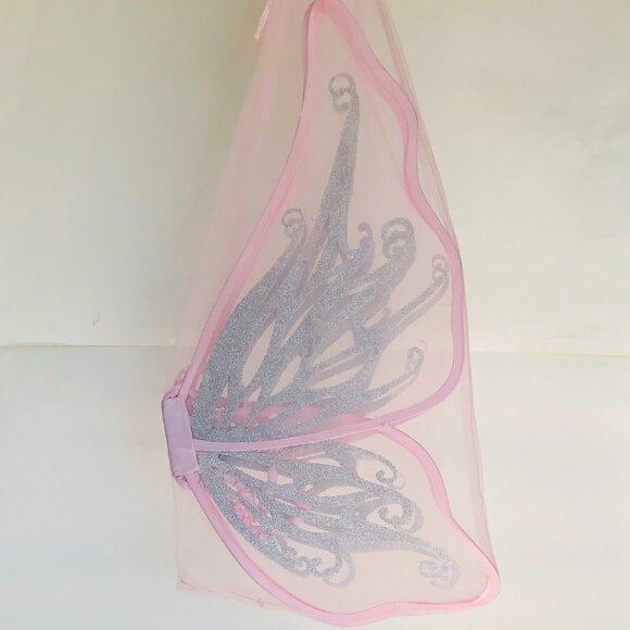 New w/Tag-Great Pretenders Pink Fairytale Flutter Wings - Picture 8 of 11